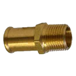 Beaded Barb Male Connector